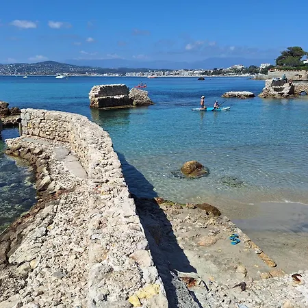 דירה Au Coeur Du Cap D'antibes Pour 2 Personnes