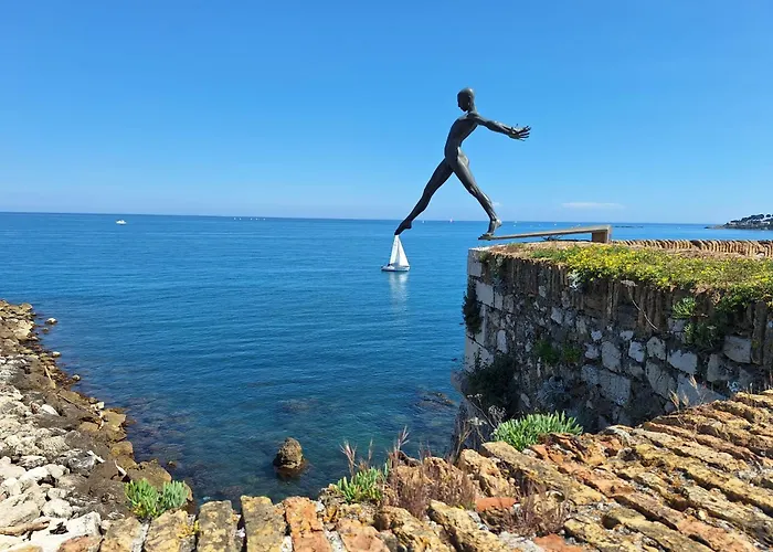 公寓 Au Coeur Du Cap D'antibes Pour 2 Personnes *